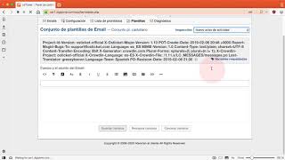 Osticket v 111  Plantillas de email de clientes finales [upl. by Temhem]