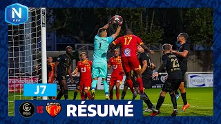 J7  Goal FC – Le Mans FC 12 le résumé  National FFF 20232024 [upl. by Ainiger152]