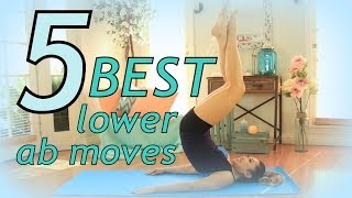 5 Best Exercises to Flatten your Lower Belly [upl. by Andras]