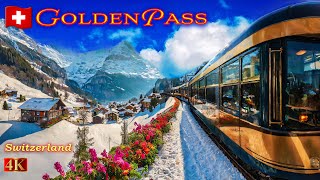 GoldenPass Train Adventure  The First Fully Panoramic Train In The World [upl. by Anihsit908]