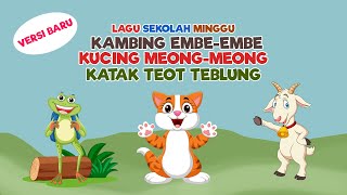 Kambing Embe Embe  Lagu sekolah minggu Populer [upl. by Eilarol]