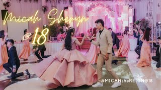 Micah Villaruz  18th Birthday  Grand Cotillion [upl. by Ynnal]