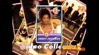 🎶 VH1  Janet Jackson Video Collection with Host AJ Hammer  Commercials VHS RECORDING [upl. by Eirrej]