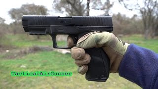 Umarex UX SA9 GBB Co2 Pistol Slow Motion Shooting 1000fps [upl. by Etnoved]