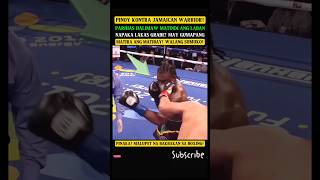 NAKO WASAK PINOY NAKIPAG SABAYAN SA HALIMAW NA BOXER NG JAMAICA AYAW PAAWAT GRABE [upl. by Sukramed746]