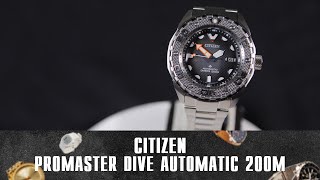 CITIZEN PROMASTER DIVE AUTOMATIC 200M NB600483E Огляд\Review by secundacomua [upl. by Jarlathus974]