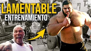 El LAMENTABLE ENTRENAMIENTO del HULK IRANI da PENA 🥴 [upl. by Anelec561]