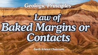 Geologic Principles Law of Baked Margins Or Contacts [upl. by Hazeghi748]