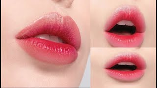 Gradient Lips Tutorial  KDrama Inspired 립 그라데이션 방법 🍑 [upl. by Bayly]