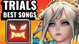 The BEST Boss Fight Songs in Final Fantasy 14 Trials [upl. by Anelam]