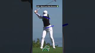 Lower Body Golf Swing Slow Motion [upl. by Ayit891]