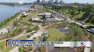 Beale Street Music Festival returns to Tom Lee Park after 4 years [upl. by Okir]