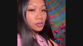 ASMR just4kira colored contacts collab  review✨ [upl. by Auqinahs776]