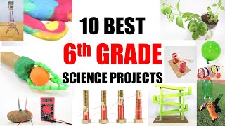 10 Best 6th Grade Science Projects [upl. by Kampmeier]