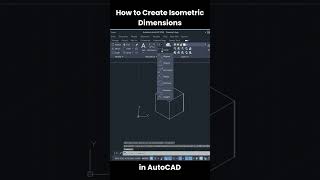 How to Create Isometric Dimensions in AutoCAD [upl. by Leese]