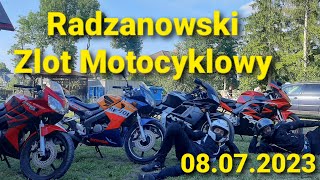 Zlot Motocyklowy Radzanów 8 07 2023 [upl. by Caraviello]