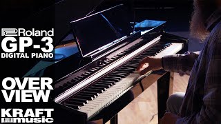 Roland GP3 Digital Grand Piano  Overview [upl. by Amsirac]