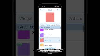 Widgetsmith Action Widgets in iOS 18 [upl. by Ahseenyt]