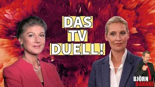 DAS TV DUELL WEIDEL VS WAGENKNECHT [upl. by Aihsar957]