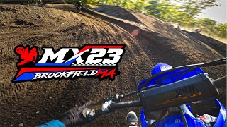 2024 YZ250F at MX23 Brookfield MA [upl. by Anaiq]