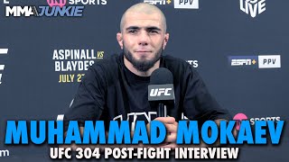 Muhammad Mokaev Admits to Sucker Punch of Manel Kape at Hotel I Had to Do It  UFC 304 [upl. by Llib]