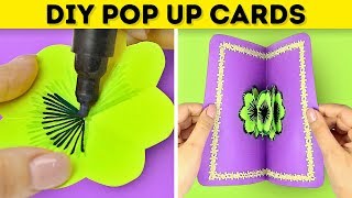 18 SIMPLE DIY POP UP CARDS [upl. by Amlet]