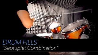 Drum Fills  Septuplet Combination  Alessandro Cafagna [upl. by Yra461]