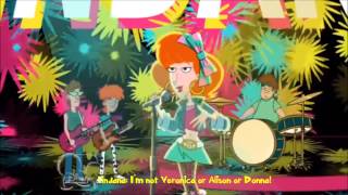 Phineas and Ferb  Im Lindana and I Wanna Have Fun Extended Lyrics [upl. by Kunkle]