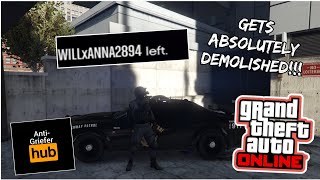 THIS GRIEFER PROBABLY REGRETS ATTACKING ME  GTA ONLINE [upl. by Akemhs106]