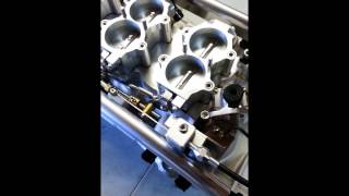 Tri power fuel injection big block chevy [upl. by Fairman]