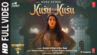 Kusu Kusu Full Video  Nora Fatehi  Satyameva Jayate 2  John A Divya K  Tanishk B Zahrah KDev [upl. by Anaeda450]