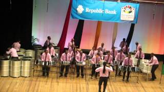 National School of Music Steel Orchestra  Guyana Panorama 2014 [upl. by Gabe457]