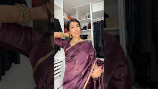 grwm in a saree in tamil diwali2024 [upl. by Naquin]