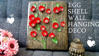 Beautiful Egg Shell Wall Hanging craft  Egg Shell Craft Ideas  Best Out Of Waste [upl. by Ley190]