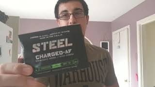 STEEL SUPPLEMENTS CHARGEDAF PREWORKOUT REVIEW [upl. by Spracklen]