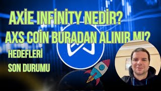 Axie Infinity AXS Coin Token Nedir Fiyatı Analiz Hedef Geleceği Son Durumu Yorum [upl. by Eimmak]