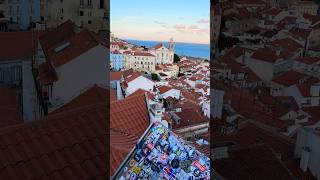 Rooftop view of Alfama Lisbon Portugal alfama lisbon portugal 3 [upl. by Eednyl]