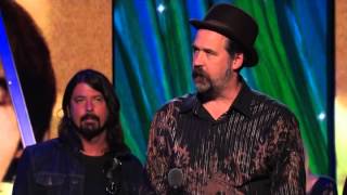 Krist Novoselic Speech Nirvana HBO Rock Hall of Fame PRO Shot [upl. by Eseneg985]