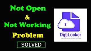 How to Fix DigiLocker App Not Working  Not Opening  Loading Problem in Android amp Ios [upl. by Ntsyrk420]