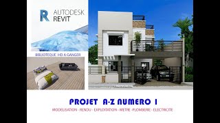 PROJET REVIT COMPLET de A à Z partie 2 [upl. by Nettie801]