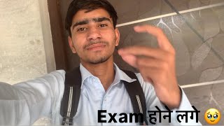 आज से हमारे Exam होने लगे 🥹Rishi Yadav Vlogs vlog [upl. by Ardnaid]