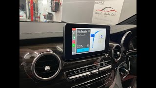 Mercedes V Class w447 wireless apple car play retrofit [upl. by Brad41]