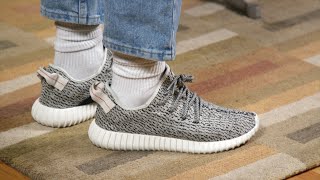 2022 Yeezy 350 quotTurtle Dovequot  Review  Sizing Info [upl. by Aisha]