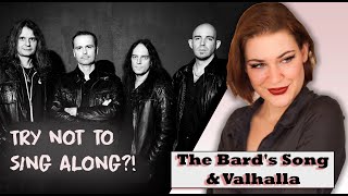 Blind Guardian  Valhala amp The Bards Song  Vocal Coach amp Singer Reacts [upl. by Sesom]