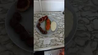 Assiette complète nugget de pomme de terre galette de carotte purée boulette de viande hachée [upl. by Alaaj555]