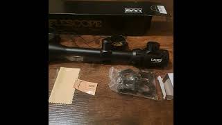 UUQ 6 24x50 AO Rifle Scope for Hunting Shotguns Review Good down range clarity 👍 [upl. by Siravrat]