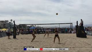 AVP MBO 2023 QuiggleSchermerhorn vs HarwardKolinske 819 [upl. by Enilaf]