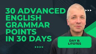 Litotes English Grammar in 30 Days [upl. by Einot]