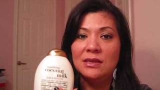 Review Organix Coconut Shampoo N Conditioner [upl. by Conias690]