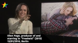 FREEHELD interview with actress and producer Ellen Page [upl. by Baugh]